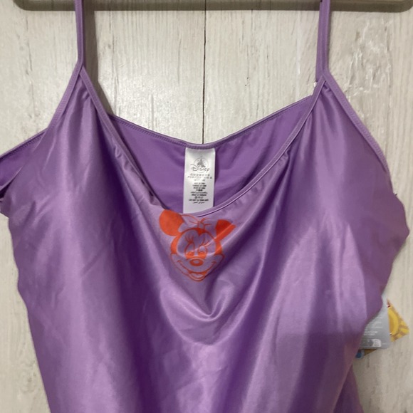 Disney Store Minnie Mouse Swimsuit One Piece Women Size 3xl Purple NWT - Picture 3 of 12